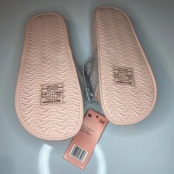 Juicy couture glitter slides - Picture 2 of 2